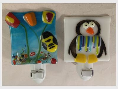 Let's Make Glass Nightlights