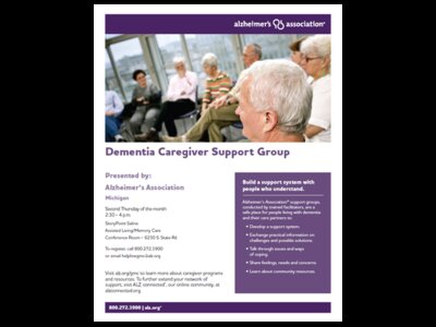 Alzheimer's Association Dementia Caregiver Support Group