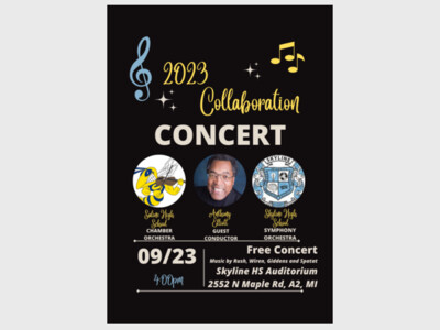 Saline and Skyline High School Orchestras Collaboration Concert