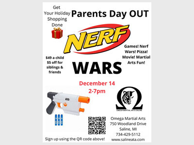 Nerf Wars for Kids ages 3-12 years old!