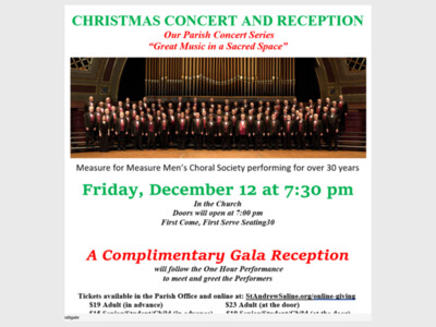 Measure for Measure Christmas Concert