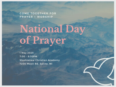 National Day of Prayer - Washtenaw County