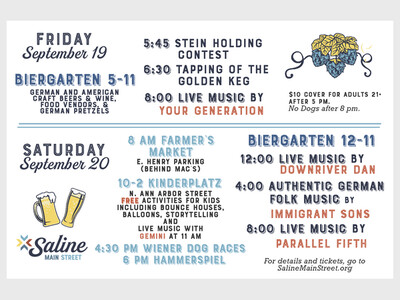 Saline Main Street's Oktoberfest