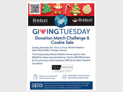 Donation Match Challenge & Cookie Sale