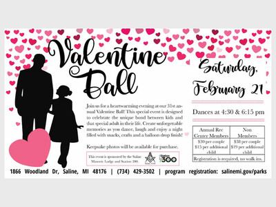 Daddy Daughter Valentine Ball!