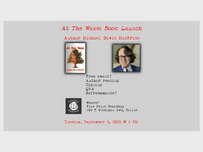 Book Launch with author David McBride