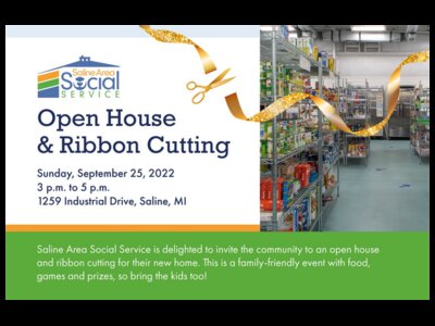Saline Area Social Services Open House and Ribbon Cutting