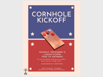 CANCELED: Cornhole Kickoff at SASC