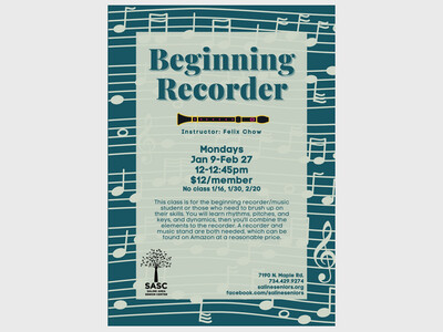 Beginning Recorder at SASC