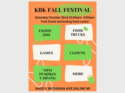 Fall Festival at KBK Garden Center
