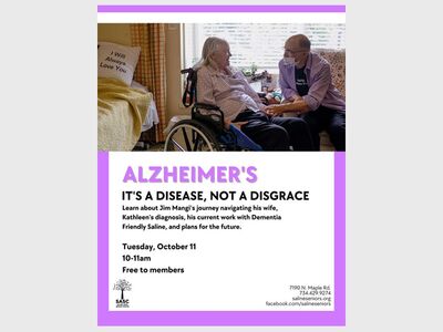 Alzheimer's Workshop with presenter Jim Mangi