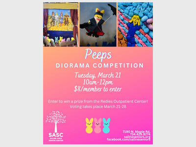 Peeps Diorama Competition at SASC