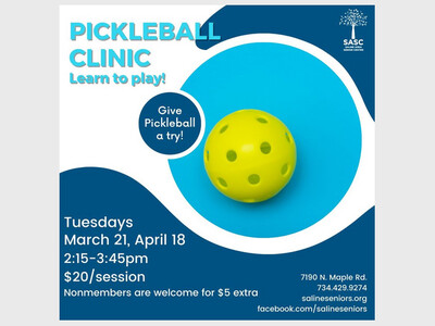 Pickle Ball Clinic at SASC