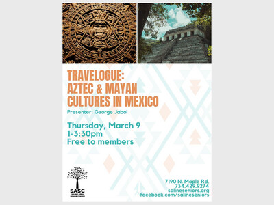 Travelogue: Aztec and Mayan Cultures with presenter George Jabal at SASC