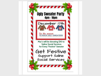 Ugly Sweater Party at Mac's 