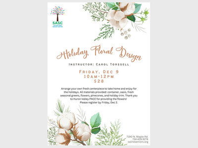 SASC Holiday Floral Design