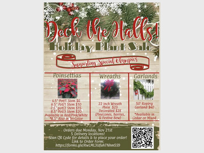 Deck the Halls Holiday Plant Sale