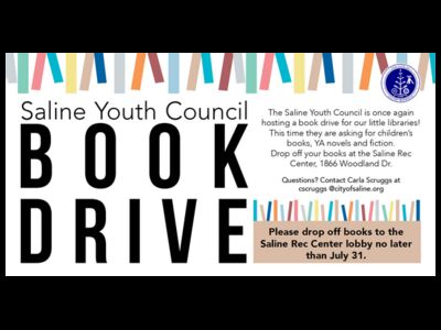 Saline Youth Council Book Drive
