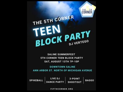 Teen Block Party with DJ Vertego