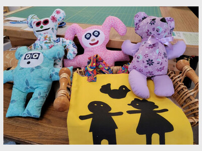 Learn to Sew at The Quilting Season, Session Three: Stuffed Bear