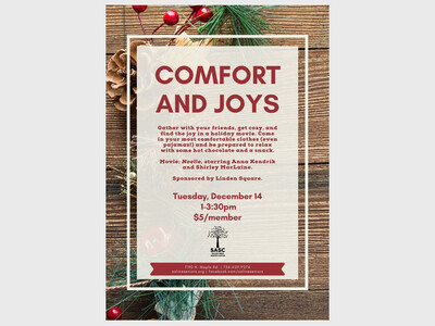 Comfort and Joys at SASC