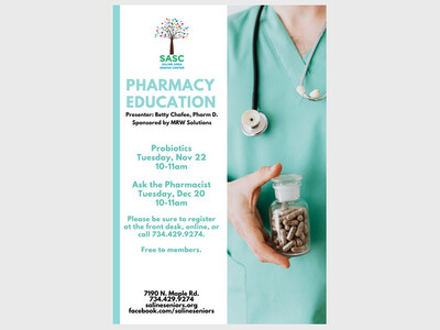 Pharmacy Education: Probiotics at SASC