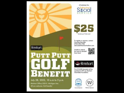 Putt Putt Golf Benefit at Reinhart 