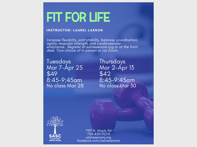 Fit for Life at SASC