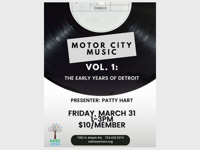 Motor City Music: Vol. 1, The Early Years of Detroit at SASC