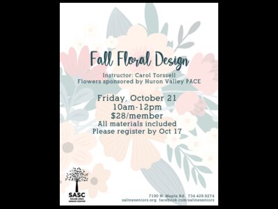 Fall Floral Design at SASC