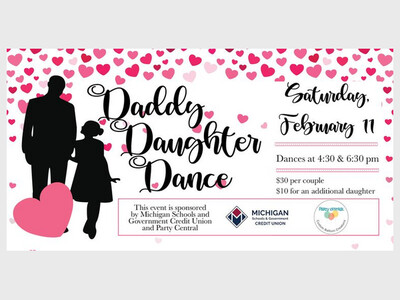 Daddy Daughter Dance at Saline Rec Center