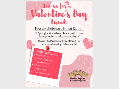 Valentine's Day Lunch at Linden Square