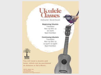 Ukulele Classes at SASC