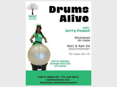 Drums Alive with Jerry Powell at SASC