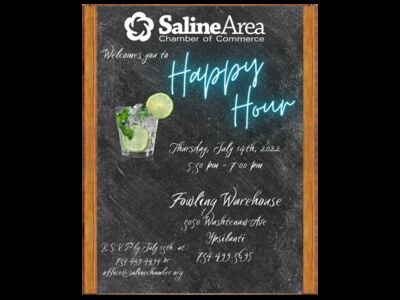 Happy Hour with the Saline Area Chamber of Commerce