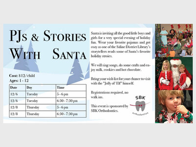 PJ's and Stories with Santa