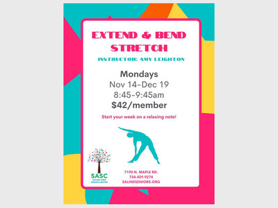 Extend, Bend and Stretch at SASC