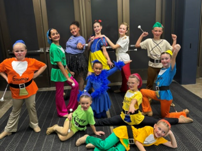 Saline Twirlettes National Team Strong at Notre Dame Nationals