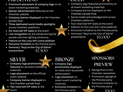 Upcoming Events from the Saline Area Chamber of Commerce